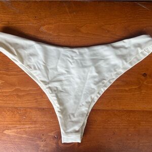 Elegant Cream Bikini Bottom